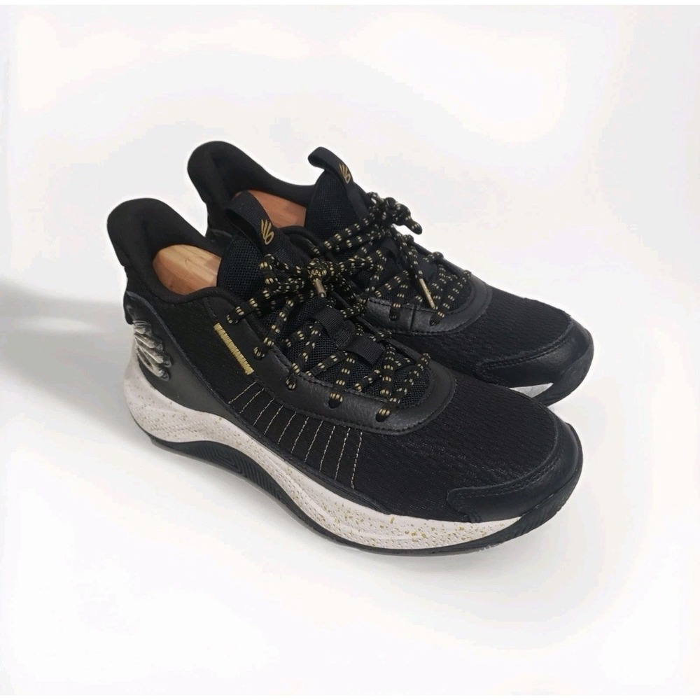 Under Armour UA CURRY 3Z7 Basketball Shoes 3026622-100 Black Mens 7.5 Womens 9